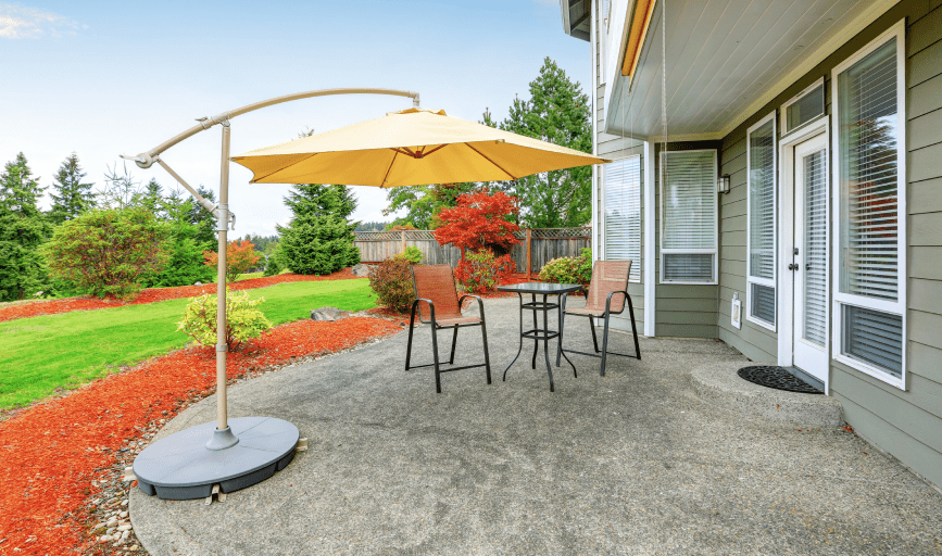 CONCRETE PATIO